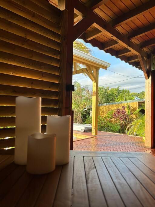Bungalow Avec Jacuzzi Privatif Villa Sainte-Rose Buitenkant foto