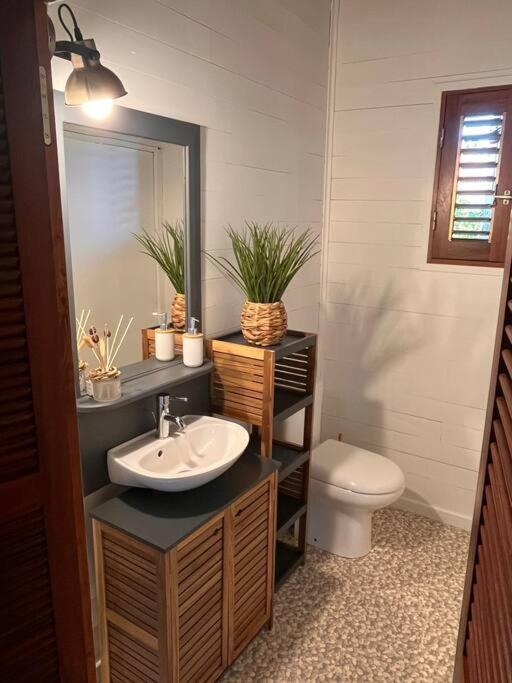 Bungalow Avec Jacuzzi Privatif Villa Sainte-Rose Buitenkant foto